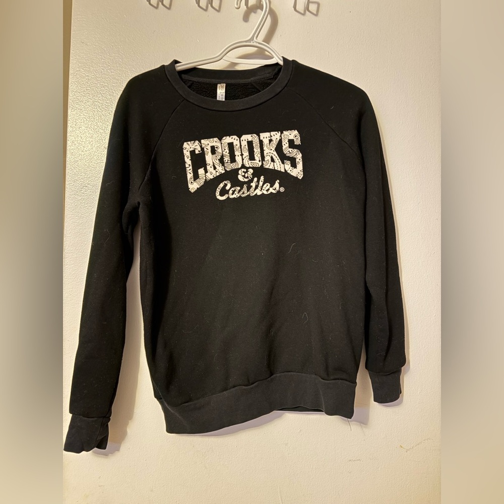 Crooks & Castles Black Sweatshirt